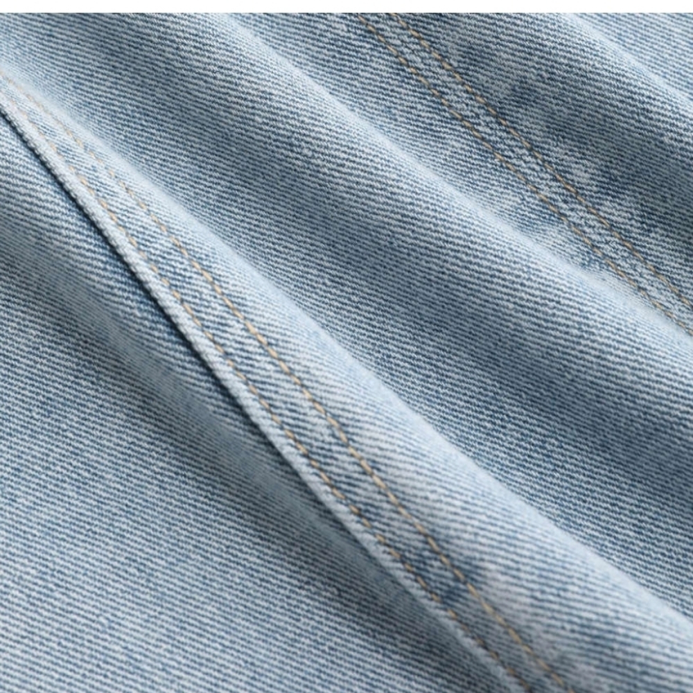 Cider Strapless Denim Dress - Picture 16 of 16